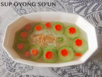 Resep Sup Oyong So’un