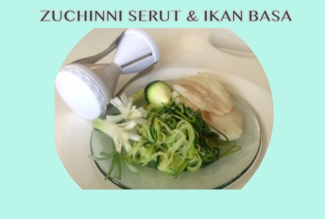 Resep Zucchini Serut & Ikan Basa