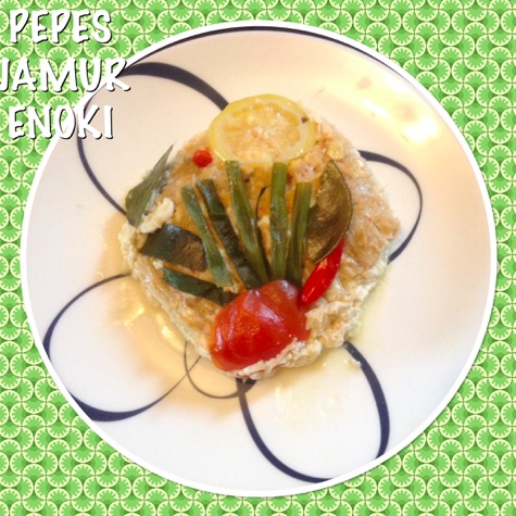 Resep Pepes Jamur Enoki