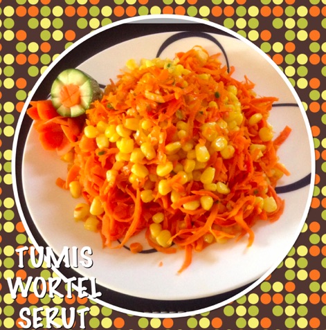 Indonesian Stir Fried Grated Carrots Recipe