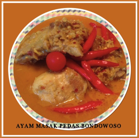 Resep Ayam Masak Pedas Bondowoso
