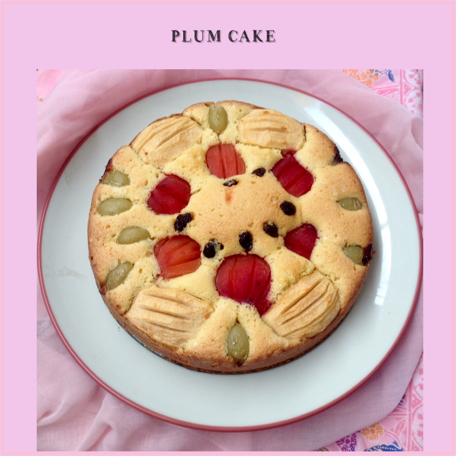Resep Plum Cake