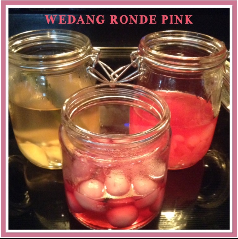 Resep Wedang Ronde Pink