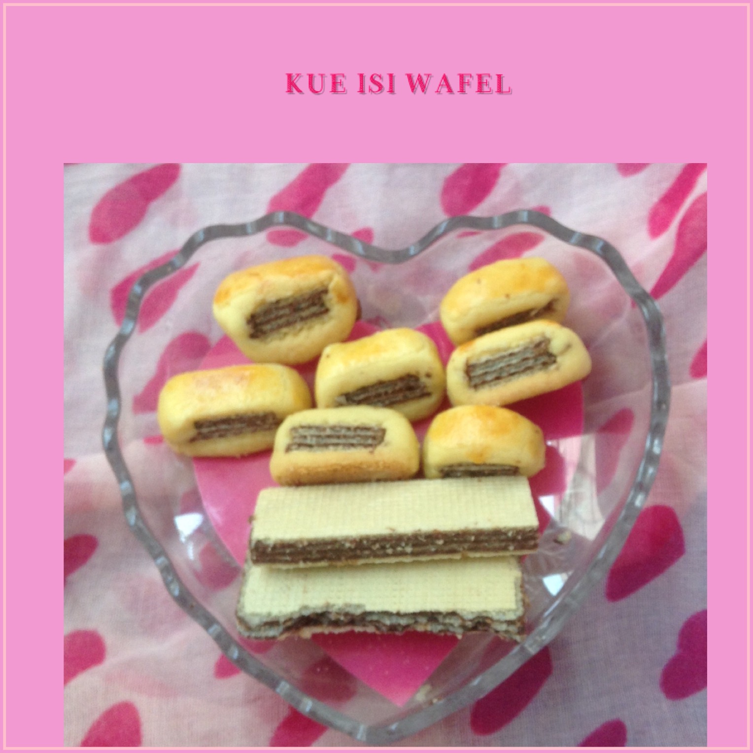 Resep Kue isi Wafer