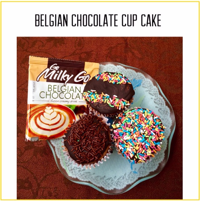 Resep Belgian Chocolate Cup Cake